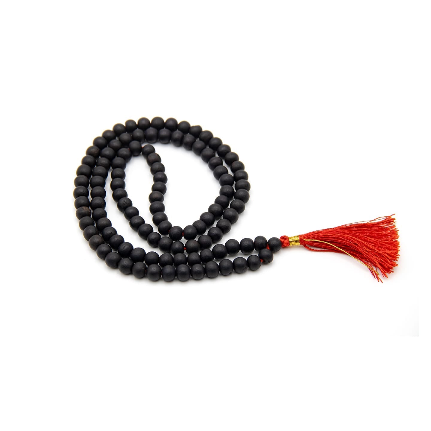 Certified karungali malai 108beads japa mala with lab certified 8mm beads, natural ebony wood malai